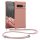 Husa cu jnur Google Pixel 7 Pro, Roz, Silicon, 59967.154