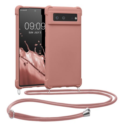 Bumper Google Pixel 6, Silicon, Roz, 55916.154
