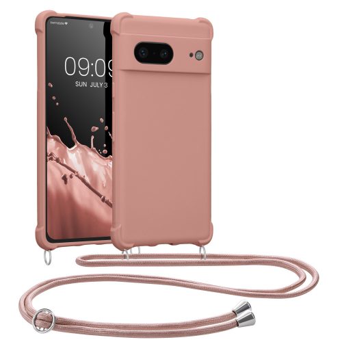Bumper Google Pixel 7, Silicon, Roz, 59966.154