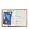 Husa pentru pasaport cu slot card Kwmobile, Multicolor, PVC, 49059.04