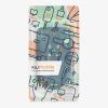 Husa Cheie Auto kwmobile pentru Renault/Dacia 4 Butoane - Keyless Go, Silicon, Albastru, 48035.57