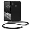 Bumper Samsung Galaxy A20e, Silicon, Negru, 49966.01