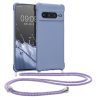 Husa cu jnur Google Pixel 7 Pro, Albastru, Silicon, 59967.108