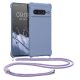 Husa cu jnur Google Pixel 7 Pro, Albastru, Silicon, 59967.108