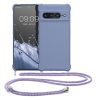 Husa cu jnur Google Pixel 7 Pro, Albastru, Silicon, 59967.108