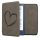 Husa kwmobile pentru Amazon Kindle (2022), Piele ecologica, Gri, 59990.01