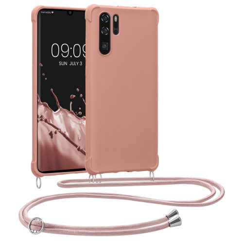 Bumper Huawei P30 Pro, Silicon, Roz, 60035.154