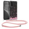 Bumper OPPO A76, Silicon, Transparent/Roz, 60042.01