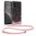 Bumper OPPO A76, Silicon, Transparent/Roz, 60042.01