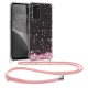 Bumper OPPO A76, Silicon, Transparent/Roz, 60042.01
