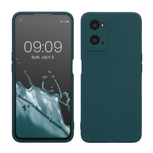 Husa OPPO A76, Silicon, Albastru, 59147.57