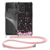 Bumper OPPO A94 5G, Silicon, Transparent/Roz, 60043.01