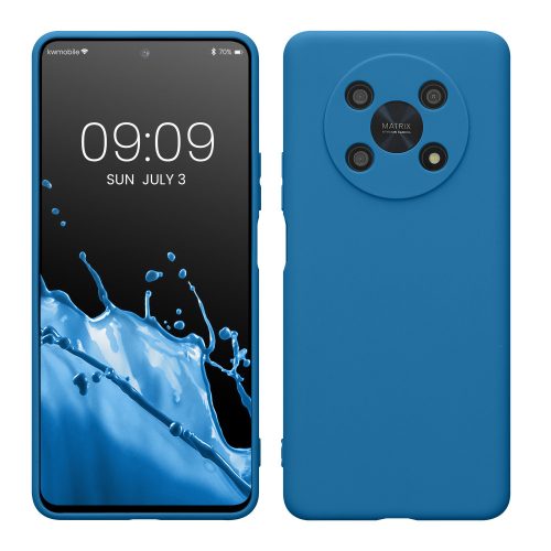 Husa Honor Magic4 Lite 5G, Silicon, Albastru, 58580.224