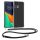Bumper Motorola Edge 30 Neo, Silicon, Transparent/Negru, 60085.01