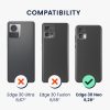Bumper Motorola Edge 30 Neo, Silicon, Transparent/Negru, 60085.01