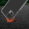 Bumper Motorola Edge 30 Neo, Silicon, Transparent/Negru, 60085.01