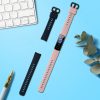 Set 2 curele kwmobile pentru Honor Band 5/Band 4, Silicon, Albastru/Roz, 59596.03