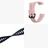 Set 2 curele kwmobile pentru Honor Band 5/Band 4, Silicon, Albastru/Roz, 59596.03