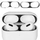 Set 2 folii de protectie kwmobile pentru Apple Airpods Pro 2, Plastic, Negru, 60102.01