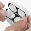 Set 2 folii de protectie kwmobile pentru Apple Airpods Pro 2, Plastic, Negru, 60102.01