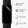Set 2 Huse Kwmobile pentru Fitbit Inspire 3, Silicon, Transparent, 60116.1