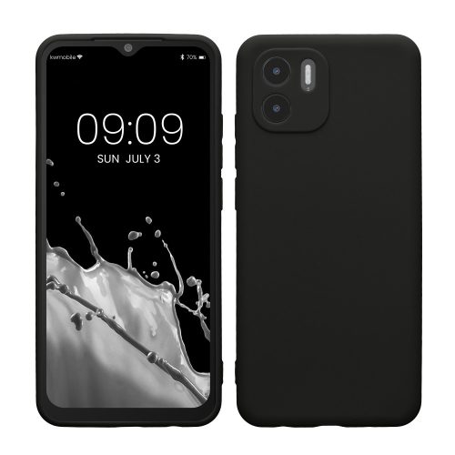 Husa Xiaomi Redmi A1, Silicon, Negru, 60137.47