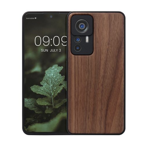 Husa Xiaomi 12T/12T Pro, Lemn, Maro, 60149.18