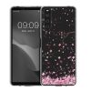 Husa Sony Xperia 10 IV, Silicon, Transparent/Roz, 60160.02