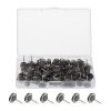 Set 100 Pioneze 11 x 16 mm Kwmobile, Gri, Poliester, 60173.02