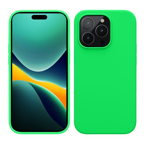 Husa Apple iPhone 14 Pro, Silicon, Verde, 59073.44
