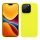 Husa Apple iPhone 14 Pro, Silicon, Galben, 59077.149