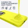 Husa Apple iPhone 14 Pro, Silicon, Galben, 59077.149