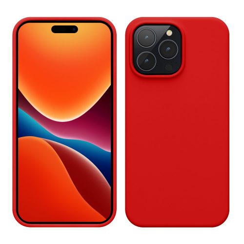 Husa Apple iPhone 14 Pro Max, Silicon, Rosu, 59074.09