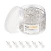 Set 400 Stifturi 23 x 7 mm Kwmobile, Transparent, Poliester, 60174.01