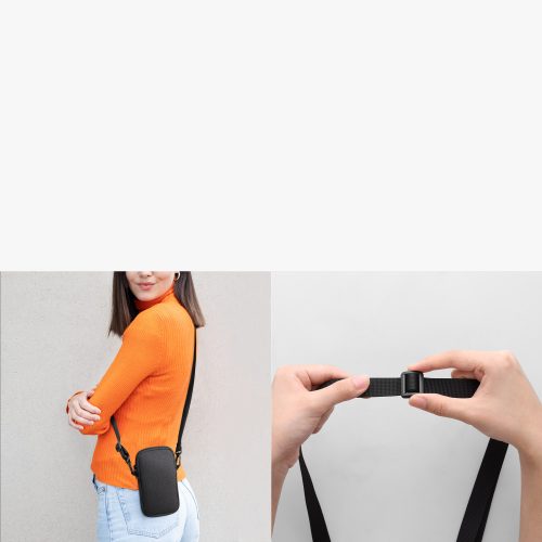 Husa Kwmobile Universala XL - 6,8", Neopren, Albastru, 58700.4.116