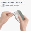Husa kwmobile pentru Apple Airpods Pro 2, Silicon, Gri, 60169.70
