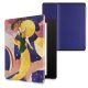 Husa kwmobile pentru Amazon Kindle Oasis 10, Piele ecologica, Multicolor, 49417.30