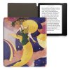 Husa kwmobile pentru Amazon Kindle Oasis 10, Piele ecologica, Multicolor, 49417.30