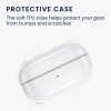 Husa kwmobile pentru Samsung Galaxy Buds 2 Pro/Galaxy Buds 2/Galaxy Buds Live, Silicon, Transparent, 60179.03