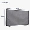 Husa pentru televizor de 75" Kwmobile, Gri, Textil, 60192.19