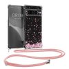 Bumper Google Pixel 7 Pro, Silicon, Transparent/Roz, 60207.02