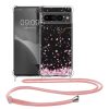 Bumper Google Pixel 7 Pro, Silicon, Transparent/Roz, 60207.02