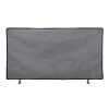 Husa pentru televizor de 55" Kwmobile, Gri, Textil, 60189.19