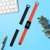 Set 2 curele kwmobile pentru Xiaomi Redmi Smart Band Pro, Silicon, Negru/Portocaliu, 57425.05