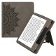 Husa kwmobile pentru Amazon Kindle Oasis 10, Piele ecologica, Gri, 59393.04