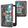 Husa kwmobile pentru Kobo Clara 2E, Piele ecologica, Multicolor, 60056.07
