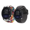 Set 2 curele kwmobile pentru COROS PACE 2/APEX (42mm), Nylon, Multicolor/Gri, 59532.02