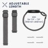 Set 2 curele kwmobile pentru COROS PACE 2/APEX (42mm), Nylon, Multicolor/Gri, 59532.02