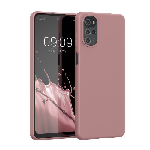 Husa Motorola Moto G22, Silicon, Roz, 58208.10
