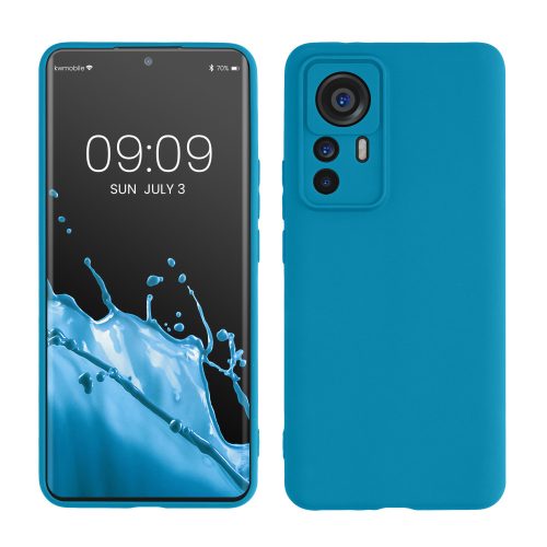 Husa Xiaomi 12T Pro, Silicon, Albastru, 60258.224